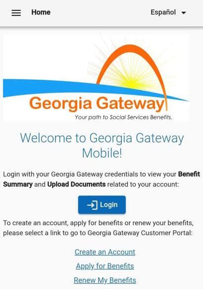 georgia gateway apply|georgia gateway apply for benefits.